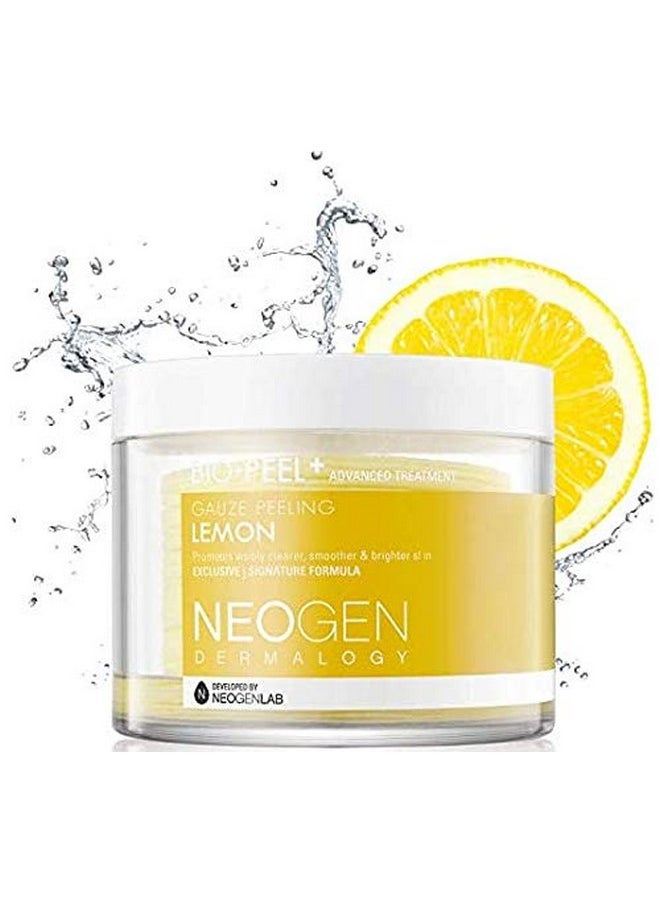 DERMALOGY by NEOGENLAB DERMALOGY by NEOGENLAB Bio-Peel Gauze Peeling Pads, Lemon, 30 Count  - Image 3