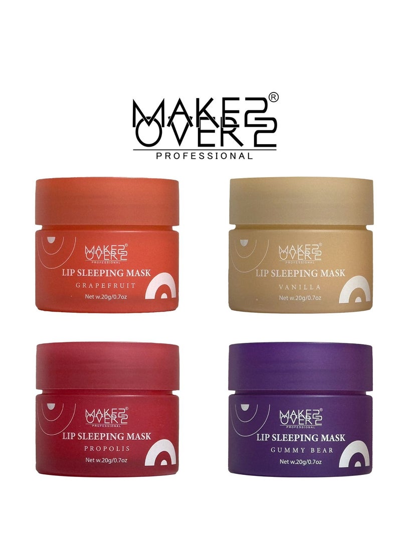 ميك اوفر22 ماسك الشفاه المرطب الليلي  - فانيلا 20ج - Image 3