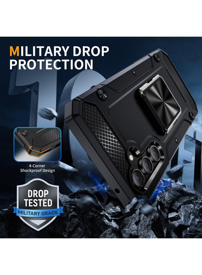 S-TOP Case For Samsung Galaxy A54 Shockproof Metal Holder Phone Case - Image 2