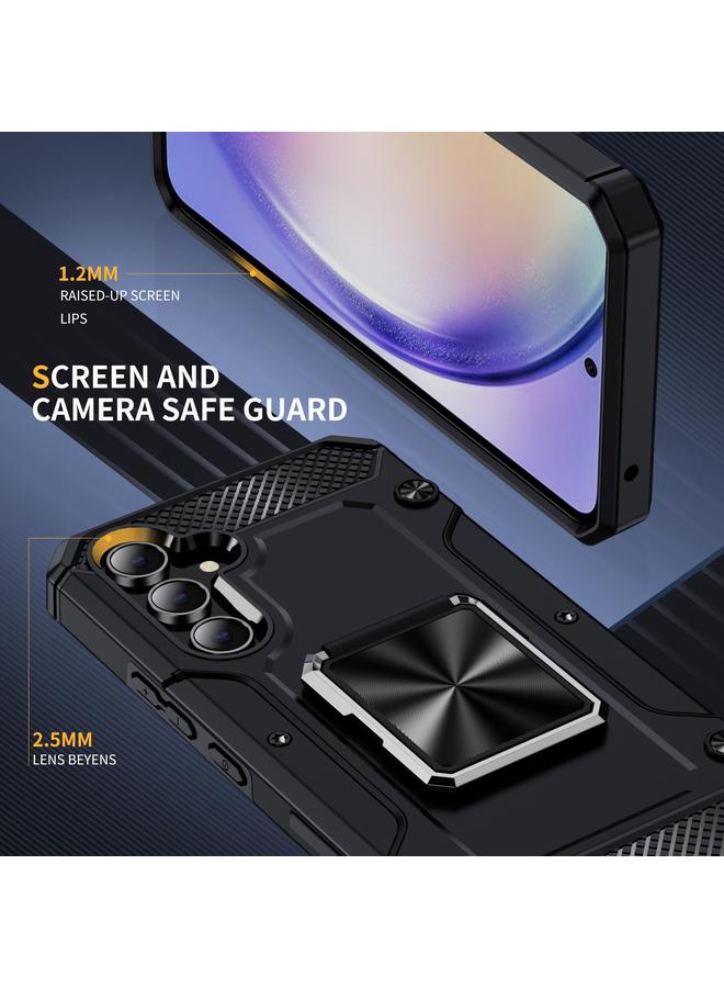 S-TOP Case For Samsung Galaxy A54 Shockproof Metal Holder Phone Case - Image 5