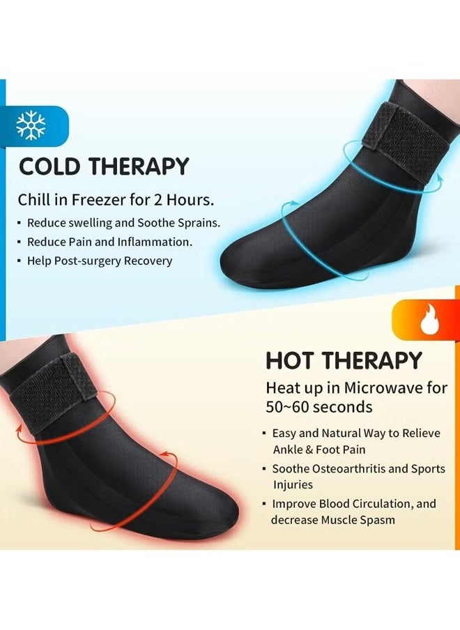 Generic - 1 PCS Cold Therapy Socks Foot Ice Pack Nerve Socks Relieve Foot Pain Cooling Socks Unisex Ice Pack Plantar Fasciitis Foot Arthritis Care - Image 1