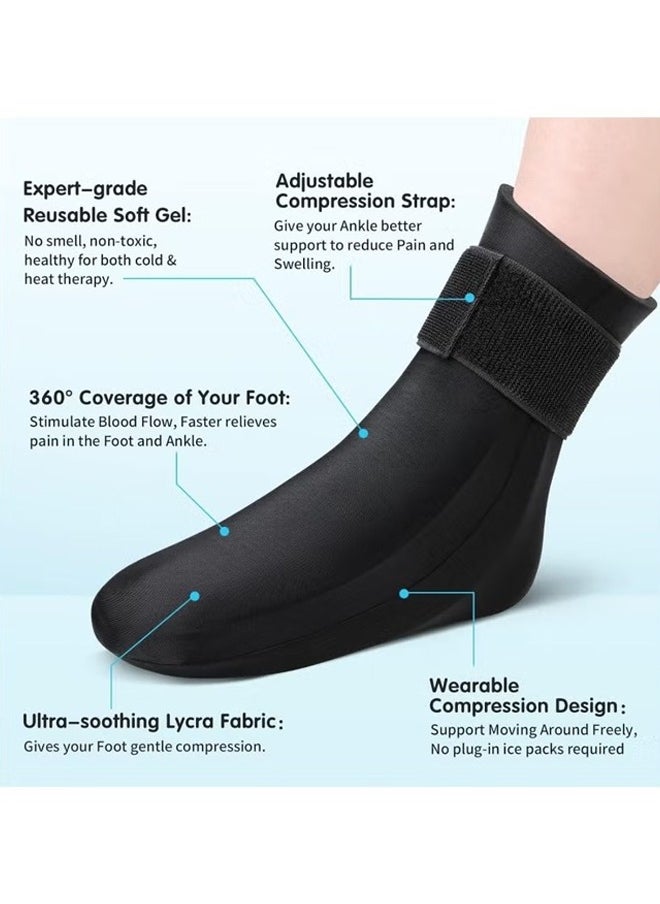 Generic - 1 PCS Cold Therapy Socks Foot Ice Pack Nerve Socks Relieve Foot Pain Cooling Socks Unisex Ice Pack Plantar Fasciitis Foot Arthritis Care - Image 1