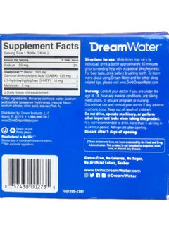 Dream Water Original Melatonin 5mg, Nighttime Nectar, 12x74ml Packaging May Vary  - Image 3