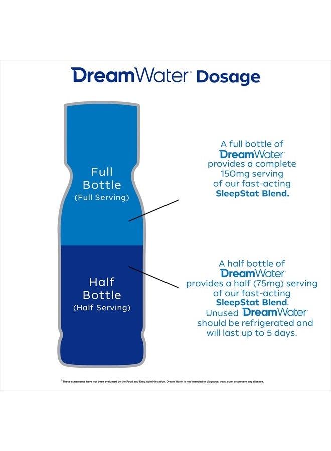 Dream Water Original Melatonin 5mg, Nighttime Nectar, 12x74ml Packaging May Vary - Image 5