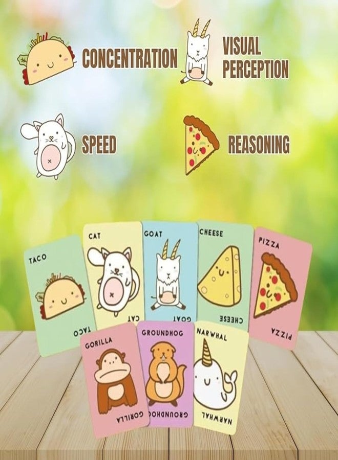 Blue Orange Taco Cat Goat Cheese Pizza The Party Card Game for Kids, Teens, Adults, and Families 10-15 Min, Age 7+, 2-8 Players - Image 5