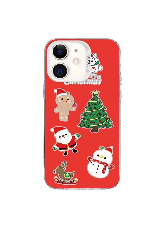 Zaboon Case For iPhone 11 Christmas Series PC Full Coverage Pattern Phone Case - Image 1
