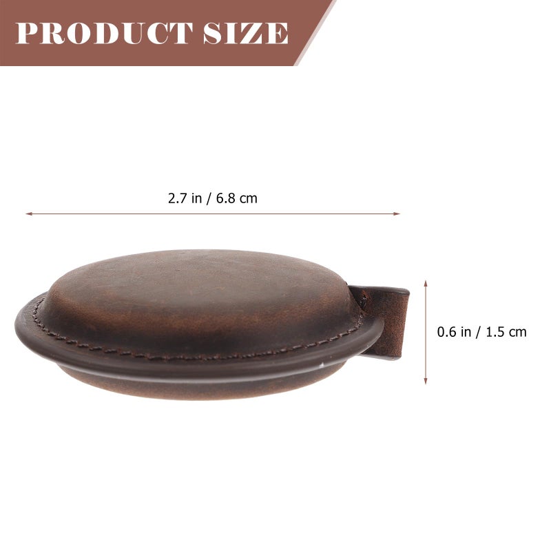 Classic Brown Retractable Body Measuring Tape For Sewing And Craft Accessories - Image 3
