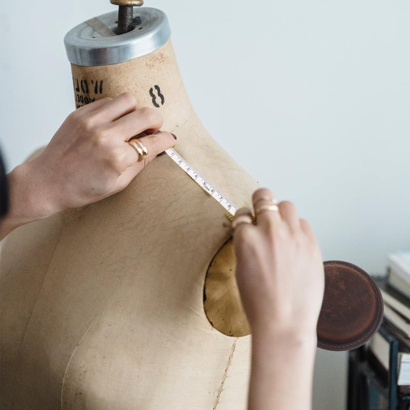 Classic Brown Retractable Body Measuring Tape For Sewing And Craft Accessories - Image 5