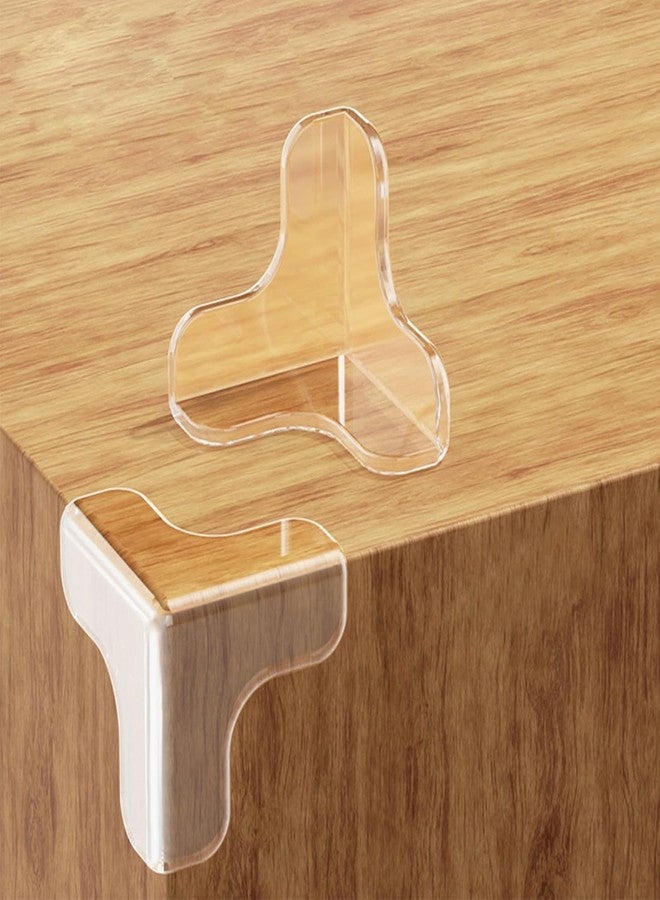Rexez 3-Side Baby Proofing Corner Guard | 10 PCS T-Shape Self-Adhesive Corner Protectors | Child & Infant Safety Edge Bump Guards for Furniture - Image 1