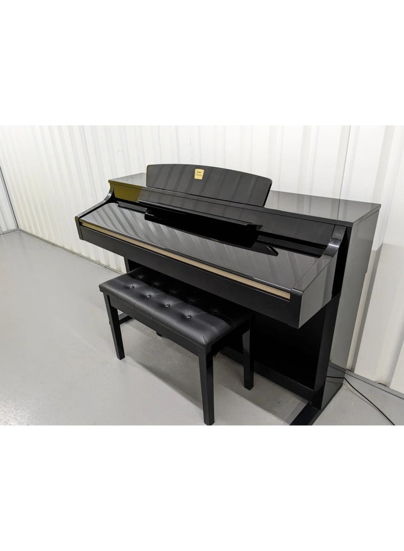 Yamaha Clavinova CLP-330PE Glossy Black Polished Ebony Piano - Image 1
