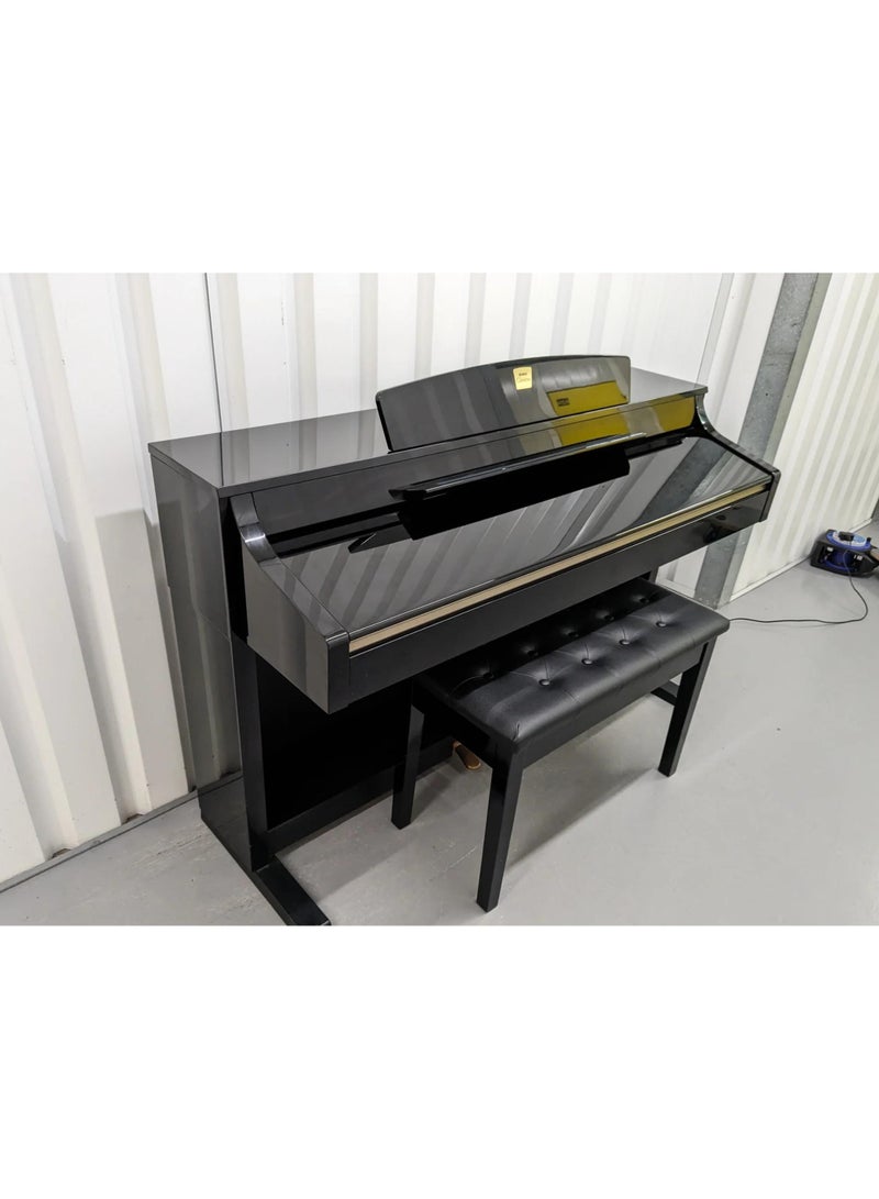 Yamaha Clavinova CLP-330PE Glossy Black Polished Ebony Piano - Image 3