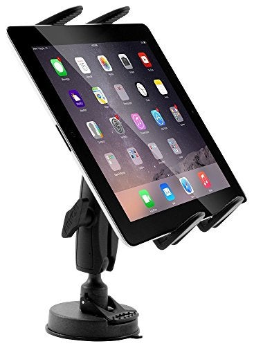 ARKON Mounts - Heavy-Duty Sticky Suction Tablet Mount | Spring Loaded Design | 360-Degree Rotation | Tablet Holder for Car/Truck Dash or Windshield | Fits iPad, Samsung Galaxy Tab, Nexus and More - Image 5