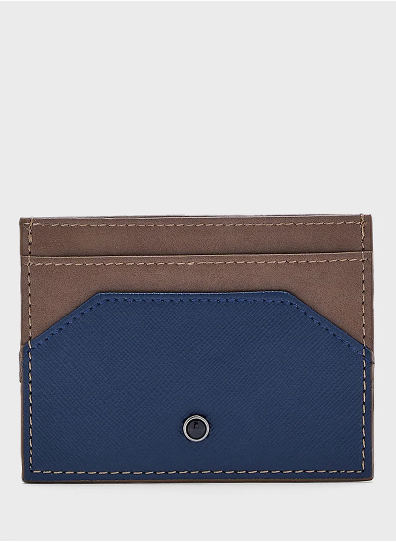 روبرت وود Saffiano Texture Detail Card Holder