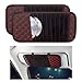 Wevdn 2 PCS Car Visor CD Holder Large Capacity Vehicle Visor Organizer with 10 DVD Storage Sleeves CD or DVD Visor Holder Organizer Cases for Car Truck SUV Car Accessories Red - Image 2