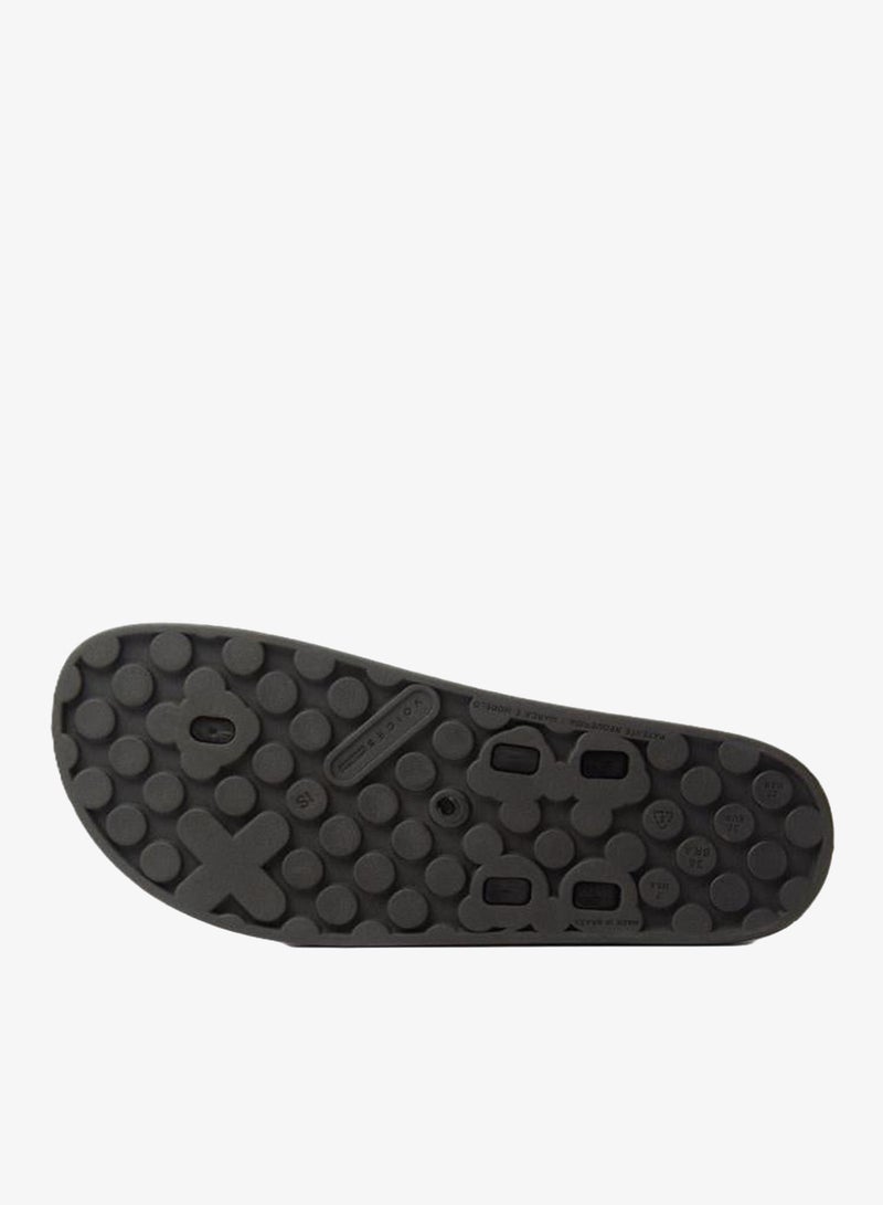 Voices Smooth Stone Women'S Anti Slip Sole  Single Strap Sandals - Black - Image 5