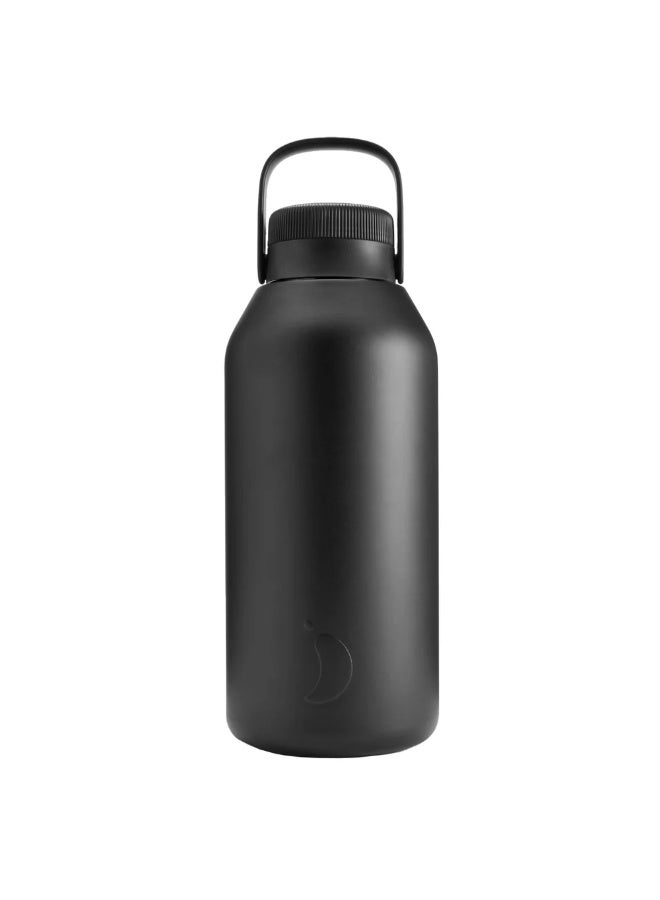 Chilly's | Water Bottle | Big Mouth | 4.0 Liter | Abyss Black - Image 1