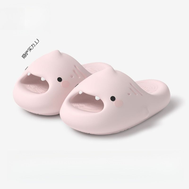 Eva Macey Shark Second Generation Thick Bottom Shark Slippers Female Summer Home Indoor Non-Slip Quick-Drying Couple Outer Wear Sandals - Image 2