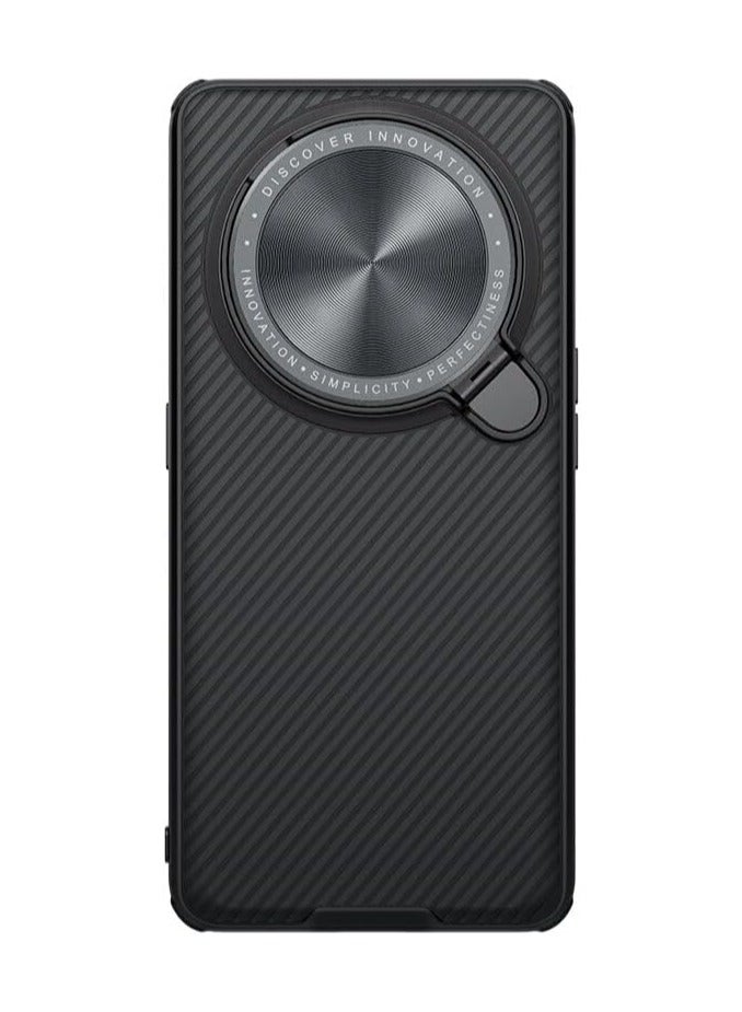 عام غلاف هاتف متوافق مع هاتف Oppo Find X6 Pro 5G. يأتي مزودًا بجهاز دعامة وله تصميم منزلق للغطاء الخاص بزاوية الكاميرا. كما يوفر غلافًا للخصوصية لزاوية الكاميرا في هاتف Oppo Find X6 Pro. - Image 1