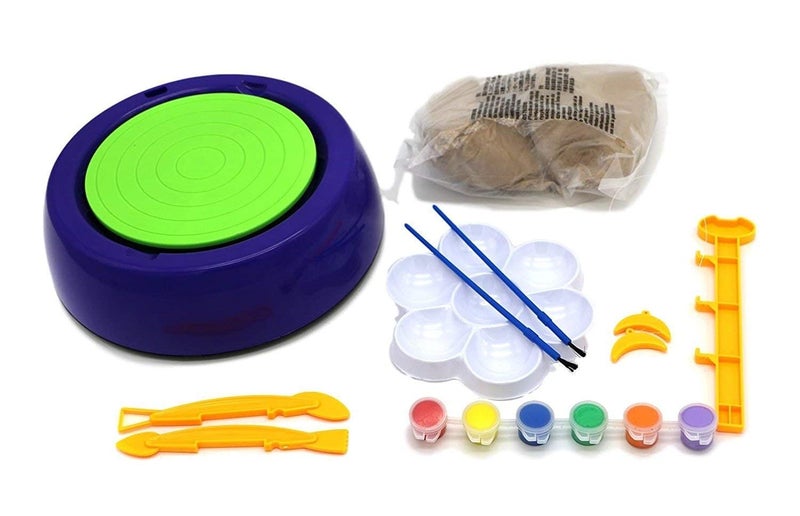 OANGO Art Pottery Wheel Set for Kids Pottery Wheel for Kids with Clay Pottery Wheel Game Pottery Set Pottery Set for KidsMulti