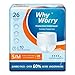 WhyWorry Incontinence Underwear for Women and Men Disposable Adult Pull Ups with Overnight Absorbency Leakproof Unisex SmallMedium 26 Count - Image 1