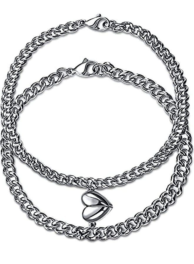 BEAUTIVIA Magnetic Bracelets For Women Men Latest for Couple Gifts For Lovers Bracelet For Girls Lover Gifts For Couples Friendship Bracelet Best Friendship band bracelets - Image 1