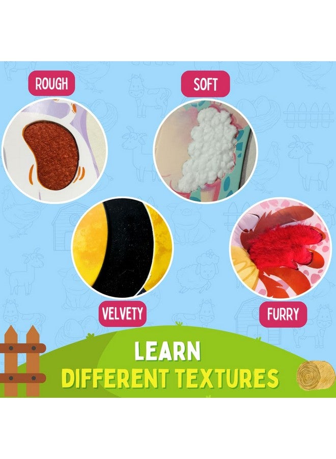 PepPlay بب بلاي أول لغز لمسة وإحساس حيوانات المزرعة، لغز مكون من ثلاث قطع للتعلم للأطفال الصغار، لعبة تعليمية للأطفال في مرحلة ما قبل المدرسة ومونتيسوري، هدية عيد ميلاد وهدية عودة للأطفال من 1-4 سنوات - Image 4