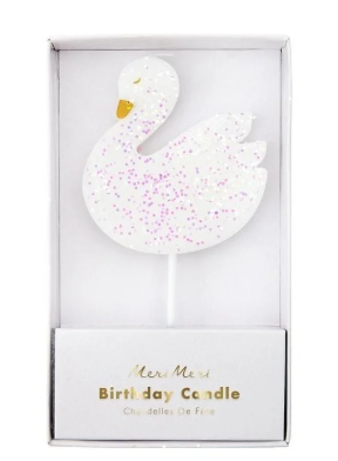 Meri Meri Large Swan Candle