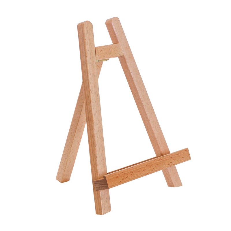 US Art Supply 105 Small Wooden Tabletop Easel for Painting and Display Stand AFrame Table Top Easel Canvas Holder