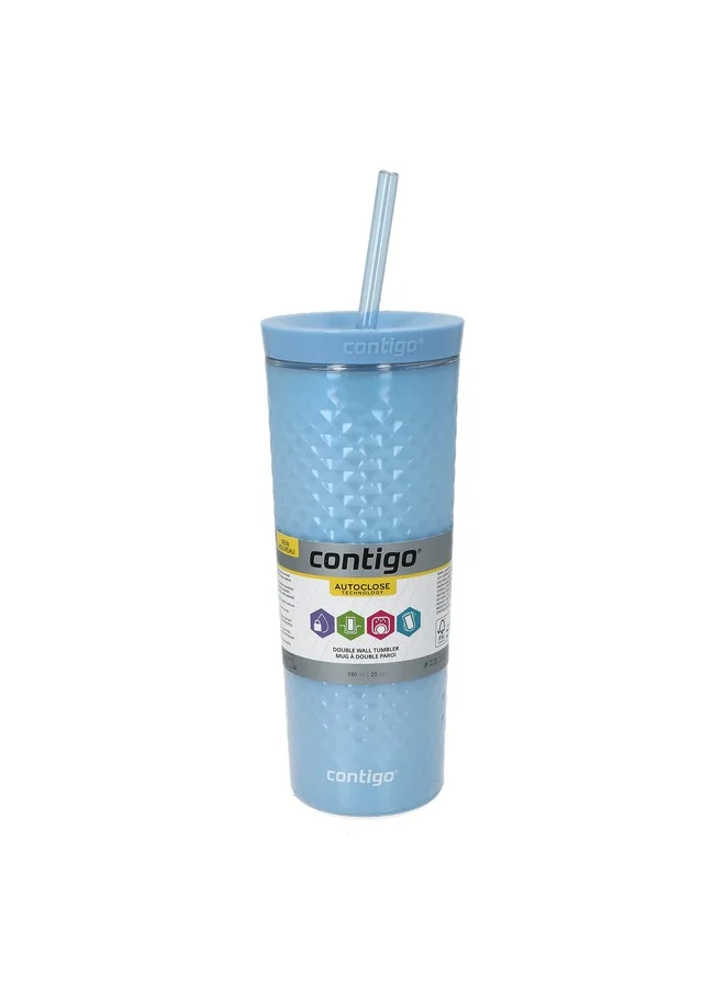 Contigo Autoclose Technology Double Wall Tumbler Glacier 20 oz 2213220