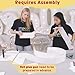imprsv 3FT Mosaic Numbers for Balloons Balloon Mosaic Number Frame Marquee Number 1 One Balloon for First Birthday DIY Assembly Required Large Cardboard Numbers First Anniversary Decor - Image 2