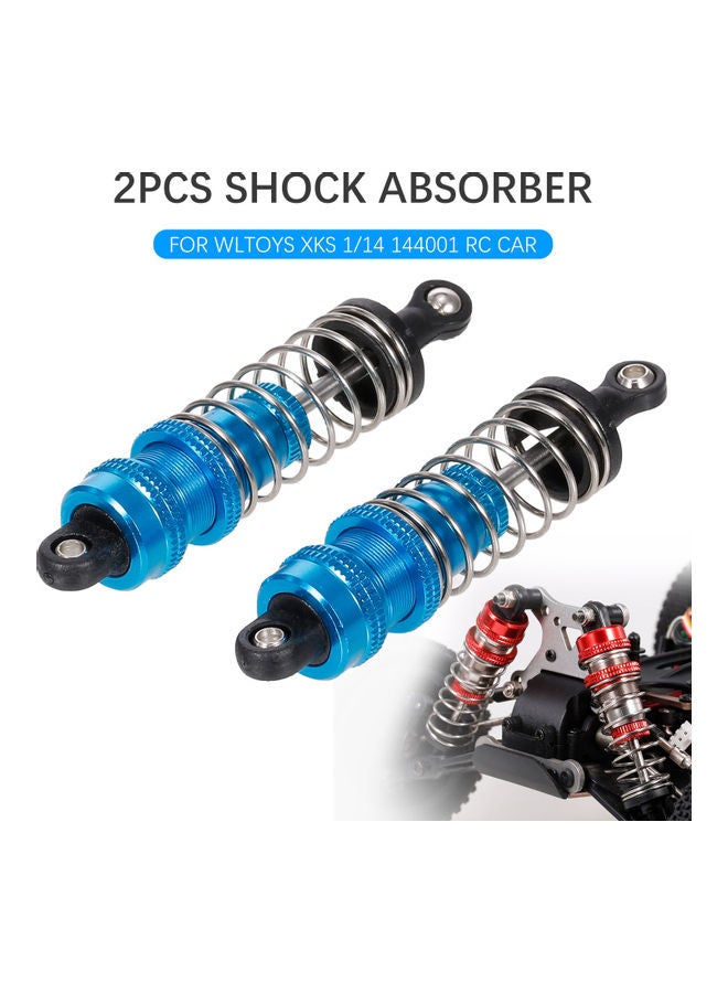NIBEMINENT 2-Piece Aluminium Alloy Shock Absorber for XKS 1/14 144001 RC Car 8.5x2x4.5cm - Image 5