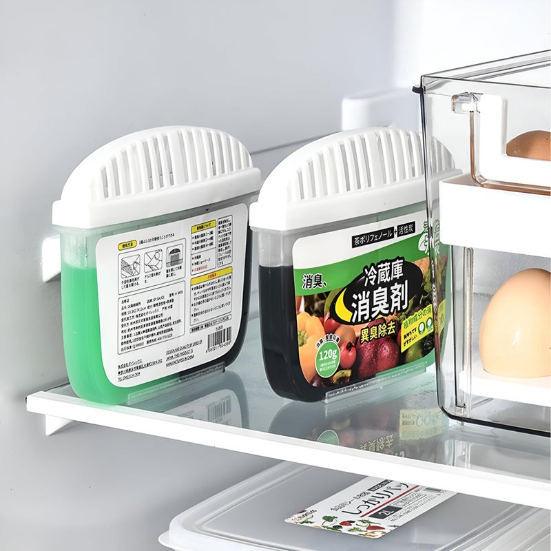 Refrigerator Deodorizer - Compact Fridge and Freezer Odor Eliminator with Natural Fresh Air Purification Technology for Home, Car, and Closet Use (1PCS) - Image 3