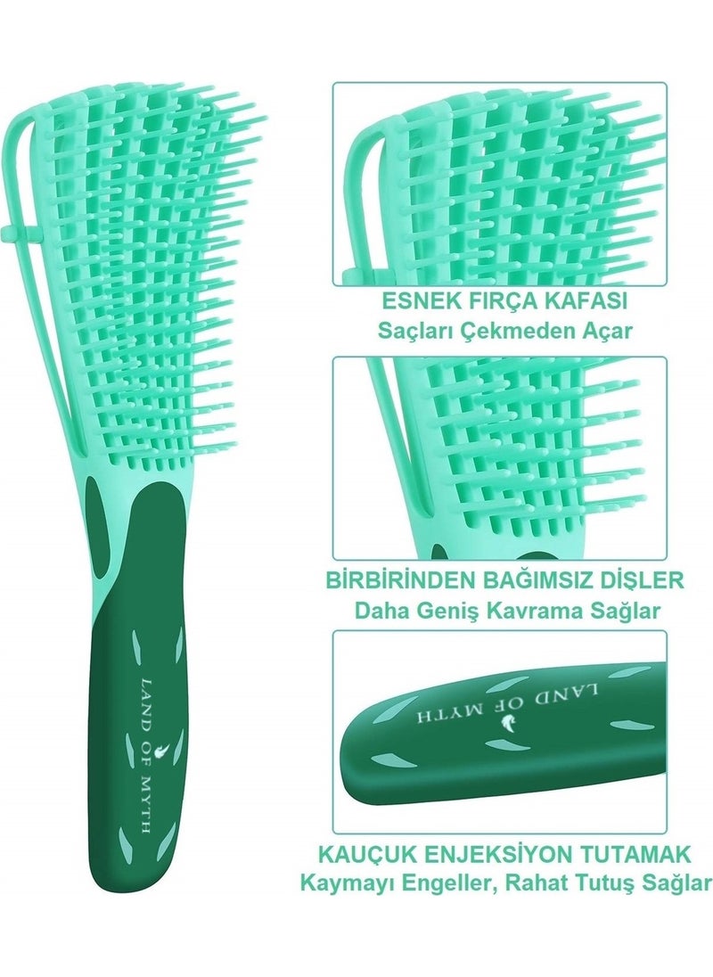 - New Generation Detangling Comb Brush, Octopus Design, Flexible Teeth, Curly Hair Comb (Green) - pzsku/Z94453DB6F76F70D93747Z/45/_/1730729778/dc225c82-3e97-4035-900d-9f507e373437