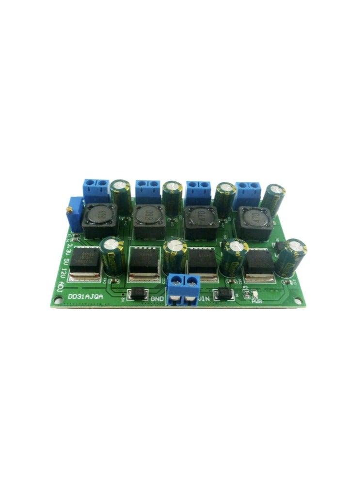 Converter  3A Multi Channel 3.3V 5V 12V Adjustable Output Power Supply Board, Power Converters Power Accessories - Image 1
