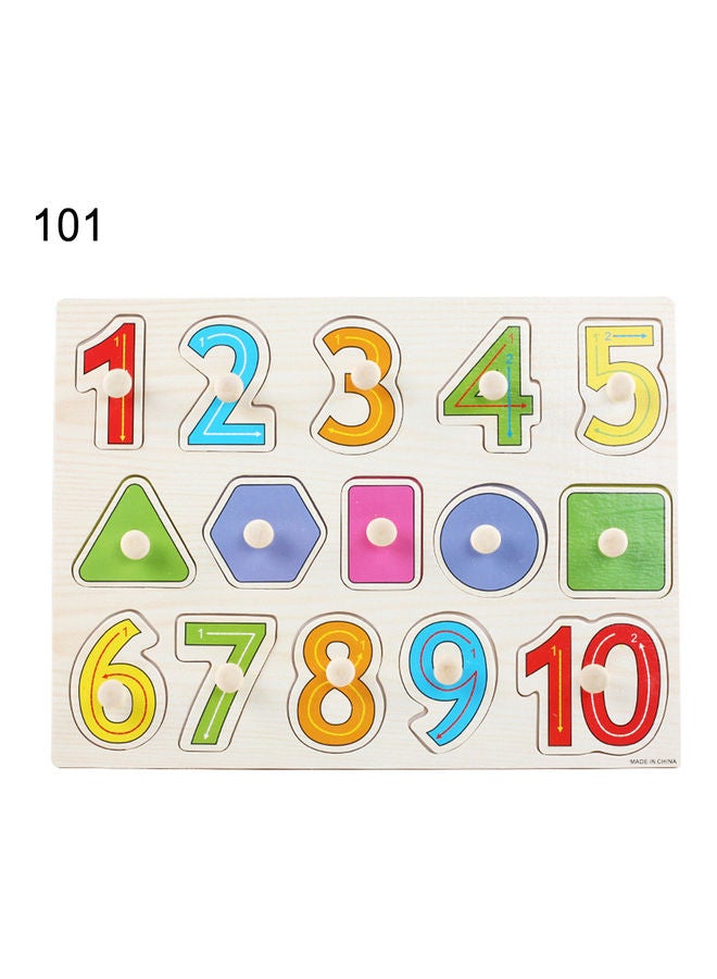Numbers Themed Board Puzzle Set
