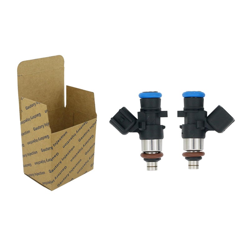 Gautory Fuel Injectors Compatible with Polaris ACE570 ACE900 RZR 4 XP 900 20112013 Ranger Crew 570 900 XP 1000 20172019 Sportsman 450 2016 Replaces 2521068 0280158258 2 PCS - Image 2