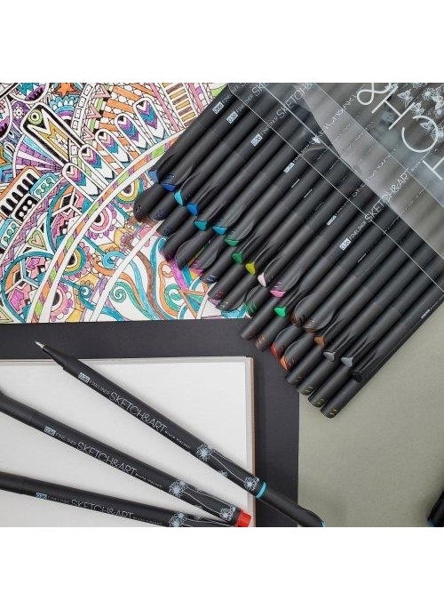 Bruno Visconti "sketch&art" 0,36MM Fine Tip Pencil 36 Colors  - Image 5