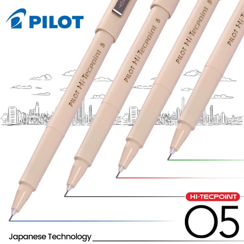 PILOT Hi-Techpoint 05 - 2Blue + 1Black - Image 4