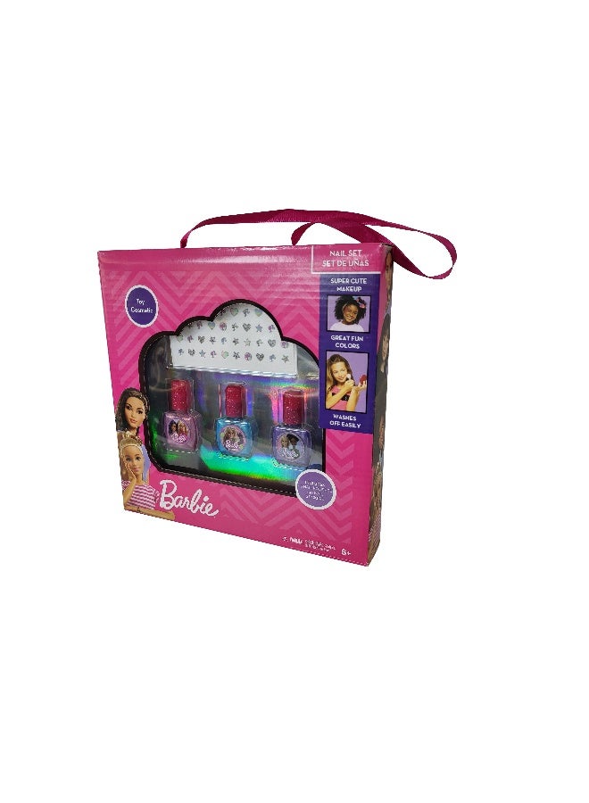 Barbie طقم أظافر باربي متوسط I - Image 3