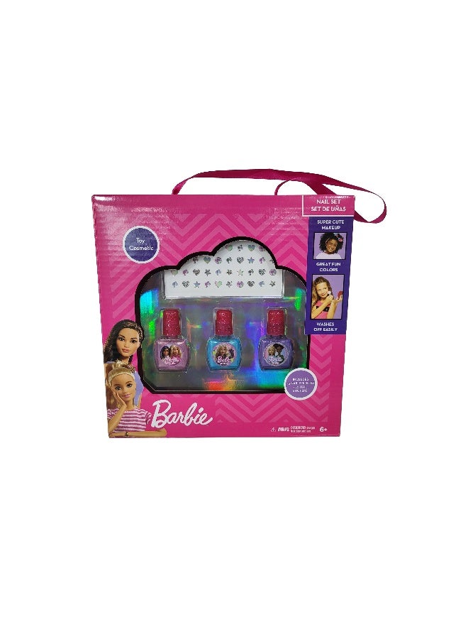 Barbie طقم أظافر باربي متوسط I - Image 1