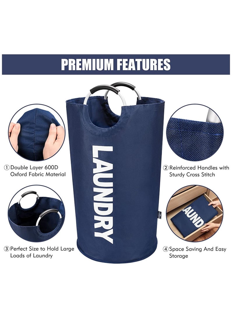 Large Laundry Basket , Collapsible Laundry Bag, Foldable Laundry Hamper, Folding Washing Bin - Image 4