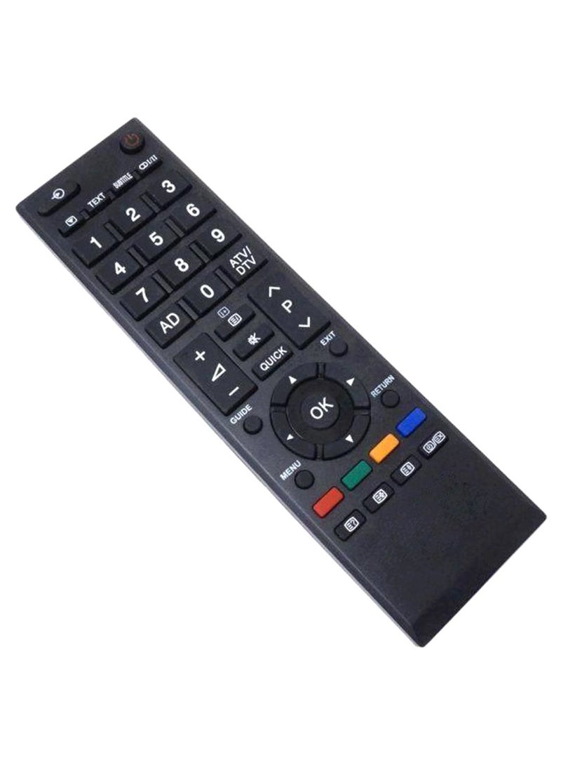 NIBEMINENT Remote Control For Toshiba TV Screen Black - Image 1