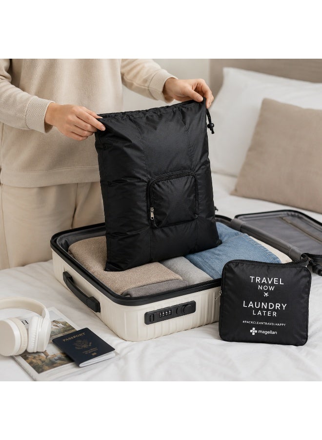MAGELLAN Travel Laundry Bag for Dirty Clothes – Lightweight Luggage Organizer Pouch with Zipper for Suitcase Packing and Travel Storage - Image 3