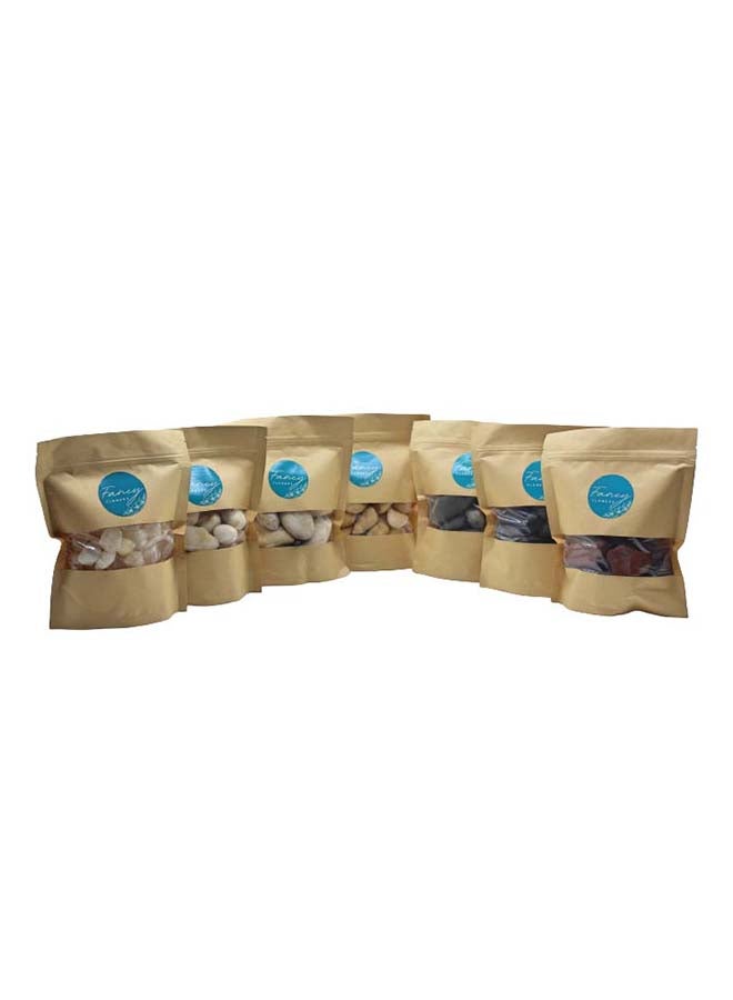 FANCY FLOWERS Pebble Stones For Decoration (500G, White) - Image 4