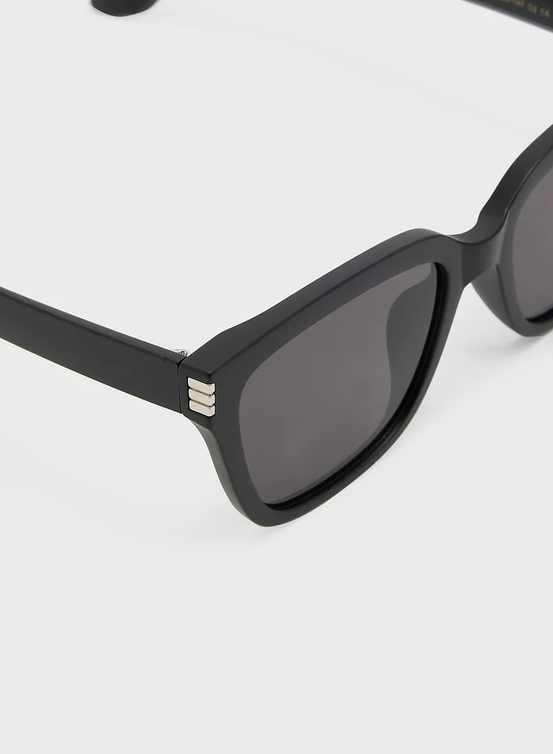 Robert Wood Polarized Lens Wayfarer Sunglasses