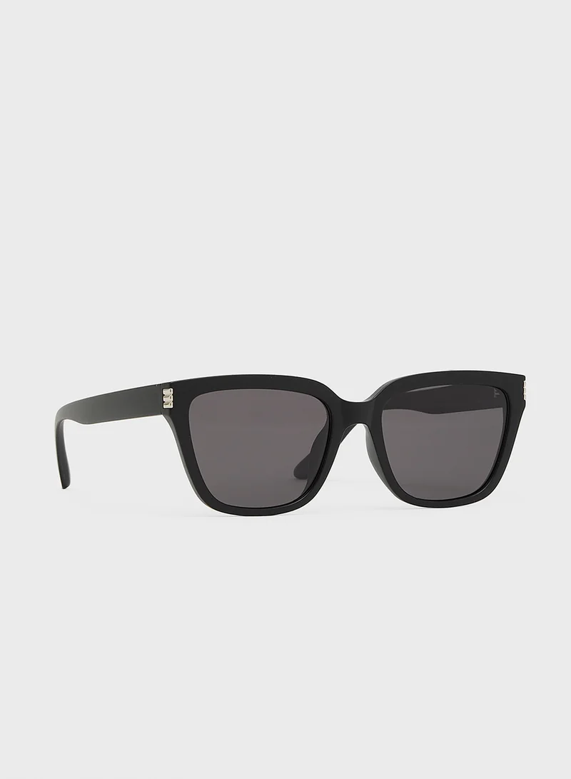Robert Wood Polarized Lens Wayfarer Sunglasses