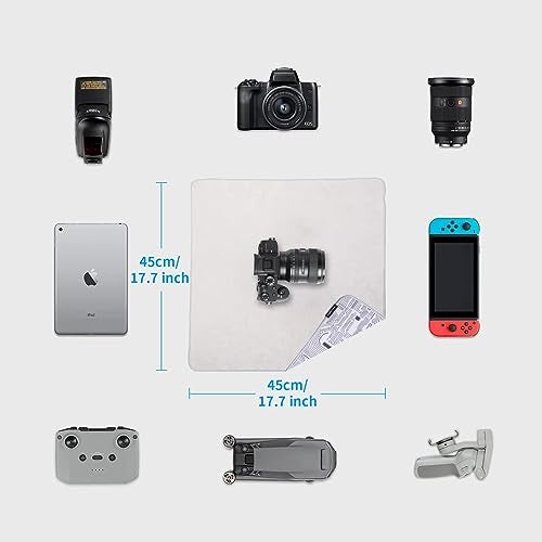 PGYTECH Protective Wrap, Anti-scratch Lens Camera Wrap, Lens protector, Magic Self-Adhesive Cloth Protective Camera Wrapper for DSLR/Camera Lens/Phone/Accessories - Image 5