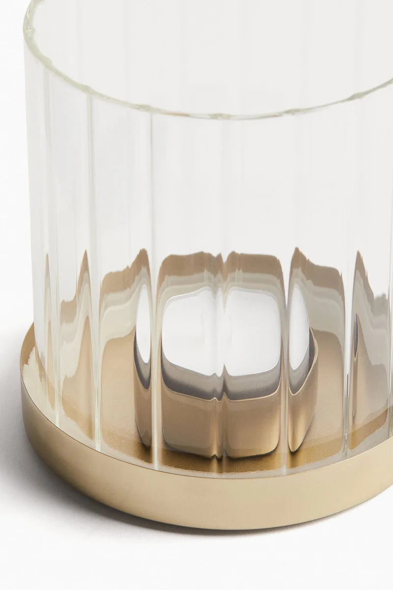 اتش اند ام حامل شموع زجاجي