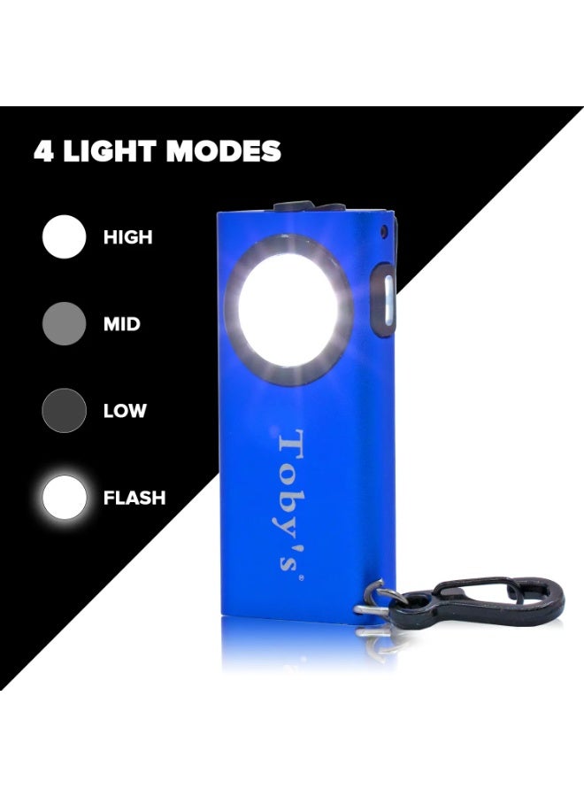 Toby's Tobys Waterproof Rechargeable Dual Function LED Flash Light 500lm - Image 4