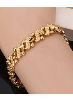 Goolsky Bohemian Elegant Style Women's Romantic Heart Bracelet, 24k Gold Plated, Engagement Wedding Jewelry, Evening Party Decor, Choose Your Color  - Image 5